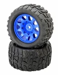 Power Hobby - Raptor Xl Belted Tires / Viper Wheels (2). Fixed Price $75.00.