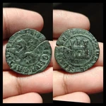 Spanish Maraved Coin King Charles Ii 1520 1566 Copper Castle Lion Rare. Fixed Price $75.00.