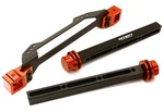 Extended Front Body Mount & Post Set For Traxxas 1/10 Slash 2WD 1914R. Fixed Price $24.99.