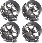 1.9 Beadlock Wheels Six-spoke Cnc Machined Aluminum Inch Crawler Heav. Fixed Price $74.67.