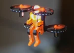 Rage Rc RGR4504 - Jetpack Commander Night Ranger Quadcopter Rtf, Orange. Fixed Price $45.47.