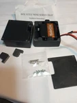 Wing Mounts. Fits, Jr. Futaba, Savox, Hitech. Standard Size Servos.. Fixed Price $25.00.