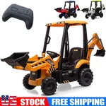 12V Electric Ride Excavator Front Loader Digger Toy Kid Remote Control Car. Fixed Price $217.99.