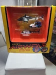 1984 Ertl Airwolf Piece Gift Set #1230 Helicopters & Jeep New In Box. Fixed Price $299.99.