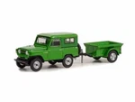 Greenlight 32250A Hitch And Tow 1972 Nissan Patrol & 1/4 Ton Cargo Trailer 1:64. Fixed Price $20.99.