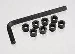New Traxxas 7033X Aluminum Heavy Duty Pivot Balls 1/16 E-revo Slash Summit. Fixed Price $20.00.