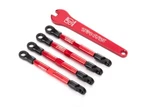 Traxxas 7038X Toe Links, Aluminum (red-anodized) (4) Assembled With Rod Ends. Fixed Price $29.95.