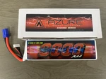 Azure Racing Series 6S 9000 Mah Lipo Batterys Competition 120C - 240C Burst EC5. Fixed Price $118.70.