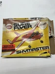 Vintage Cox Skymaster Usaf Control Line Airplane W/.049 Motor Open Box. Fixed Price $89.99.