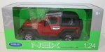 Welly Nex 1/24 Scale 22489W - 2007 Jeep Wrangler Red Hard Top. Fixed Price $66.99.