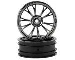 Traxxas TRA9472X Wheels Weld Black Chrome Front D32. Fixed Price $14.00.