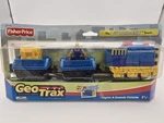 Fisher-price Geotrax Ox & Jed Toy Trains, Collectible, Playset, New. Fixed Price $36.79.