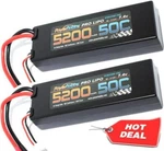 Powerhobby 2S 7.4.V 5200MAH 50C Lipo Battery Pack Deans Plug Hard Case (2). Fixed Price $71.99.