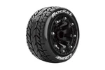 Team Louise 1/16TH Rocket Street Tires Mounted On Black Wheels Fits 12MM. Fixed Price $20.52.