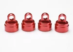 Traxxas 3767X Aluminum Ultra Shock Cap Red Rustler / Stampede Slash E-maxx. Fixed Price $14.00.