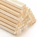 50 Pieces Balsa Sticks 1/2 X 12 Inch Hardwood Square Wooden.... Fixed Price $25.99.