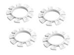Jconcepts Satellite Bands Tire Gluing Rubber Set 4 White 1/10 1/18 Scale. Fixed Price $16.99.
