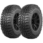 (qty 2) 38X15.50R20LT Mickey Thompson Baja Boss M/t 128Q Lre Black Wall Tires. Fixed Price $1362.98.