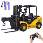 9-CHANNEL Remote Control Forklift Truck 1:18 Scale Construction Toy, Realis.... Fixed Price $46.79.
