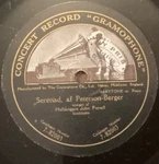 John Forsell 78 Rpm Gramophone 7-82002/03: Peterson-berger Ljebyvals/serenad. Fixed Price $24.98.