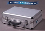 Aluminum Transmitter Carrying Case For Futaba Jr Spektrum Frsky Taranis Hitec. Fixed Price $39.35.
