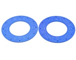 Axial AXI8056 Tribal Beadlock Rings Blue 2PC D32. Fixed Price $18.00.