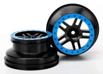 Traxxas 5886A Wheels, Short Course Truck Split-spoke Black, 2WD Front, 2-PIECE. Fixed Price $10.49.
