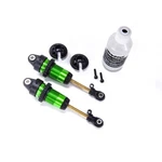 Traxxas Gtr Shocks Long Green Aluminum Ptfe Coated Bodies W/ Tin Shafts (7461G). Fixed Price $35.95.