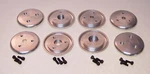 Set Of 4 Mccoy 60 Size Car Wheels (8 Pieces). Fixed Price $159.99.