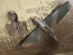 Nos Testors Ww Ii P-40 Warhawk Tether Airplane Fuselage Parts. Fixed Price $32.99.