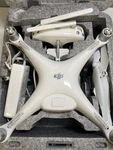 Dji Drone - White (PHANTOM4). Fixed Price $400.00.