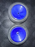 Vintage Team Losi JRX2 Tires Rear 2.2 Micro Step Pin A-7352 Gold On RC10 Wheels. Fixed Price $20.00.