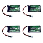 Lot Of 4 Turnigy Nano Tech 600MAH 1S 3.7V 25C Lipo Battery Losi Plug Connector. Fixed Price $16.95.