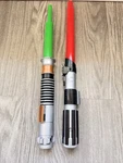 2009 Lfl Hasbro Star Wars Darth Vader Red Lightsaber C-086D Up & Sound Fx. Fixed Price $29.99.