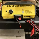 Wattage PF-12 Park Flyer Ac/dc Peak Charger. Fixed Price $15.00.