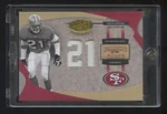 2005 Leaf Certified Deion Sanders 21ST Century Fabric Of The Game Dual Patch /21. Fixed Price $499.99.
