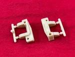 Team Associated Green Edition Front Hubs Carriers RC10CC Classic. Fixed Price $10.39.