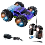 Kidirace Double Sided Remote Control Rc Stunt Car - Blue. Fixed Price $24.99.