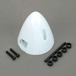 DUB296 Dubro 4 Spinner (white) (3"). Fixed Price $13.00.