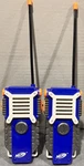 Working Hasbro Nerf Strike Walkie Talkies Handheld Toy 2PC Set Blue Orange. Fixed Price $14.99.