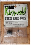 Vintage Rc Car Trinity Team Kinwald Pinion Gear Tooth Pitch TK4812. Fixed Price $14.42.