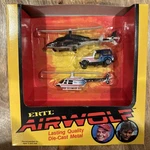 1984 Ertl Airwolf Piece Gift Set 1230 Helicopters Jeep New In Box No Price Tag. Fixed Price $294.95.