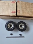 Cox Baja Bug Rear Wheels / Tires & Axle #6071. Fixed Price $200.00.