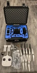 Dji Phantom 2 Case And Accessories No Drone Remote, Carbon Blades, Motors, Etc. Fixed Price $299.99.