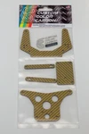 Team Associated RC10CC Yellow Gold Carbon Fiber 5 Piece Kit. Fixed Price $45.99.