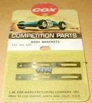 Cox Slot Car Body Mounting Brackets & Screws 4107 1960S Vintage Nos. Fixed Price $14.70.