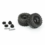 Mounted 2.8 Demolisher Tires W/black Wheels 12MM Fits Traxxas Stampede 2WD/4X4. Fixed Price $40.13.