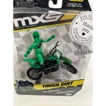 Toy Dirt Bike Green Mxs Moto Xtreme Sports Series 2 Tough Jakks Pacific New. Fixed Price $33.50.