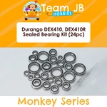 Durango DEX410, DEX410R - 24 Pcs Rubber Sealed Bearings Kit. Fixed Price $23.99.