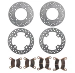 2016 Polaris Ranger Diesel Hst Deluxe Front & Rear Brake Rotors Pads. Fixed Price $260.65.